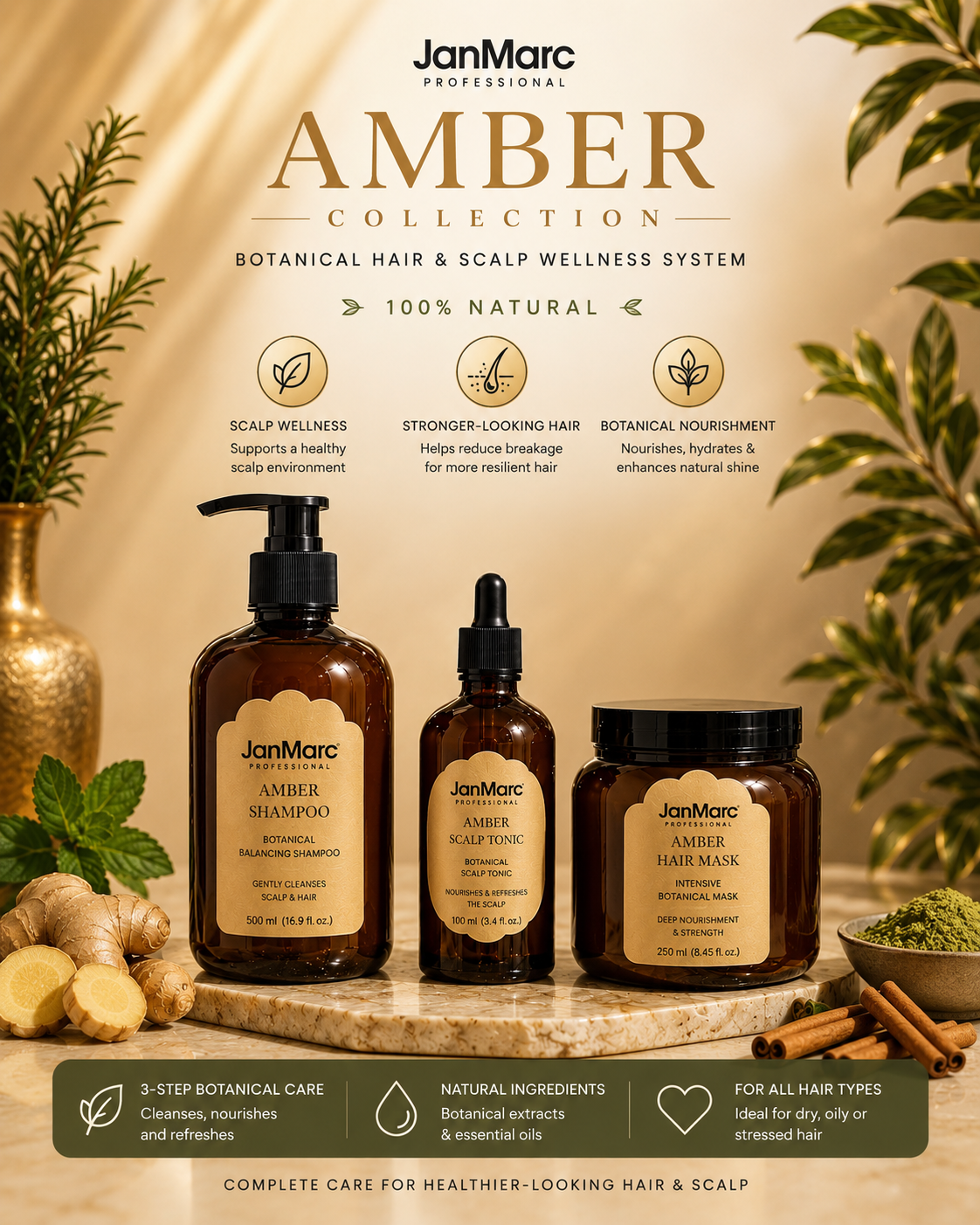 Amber Botanical Wellness Bundle